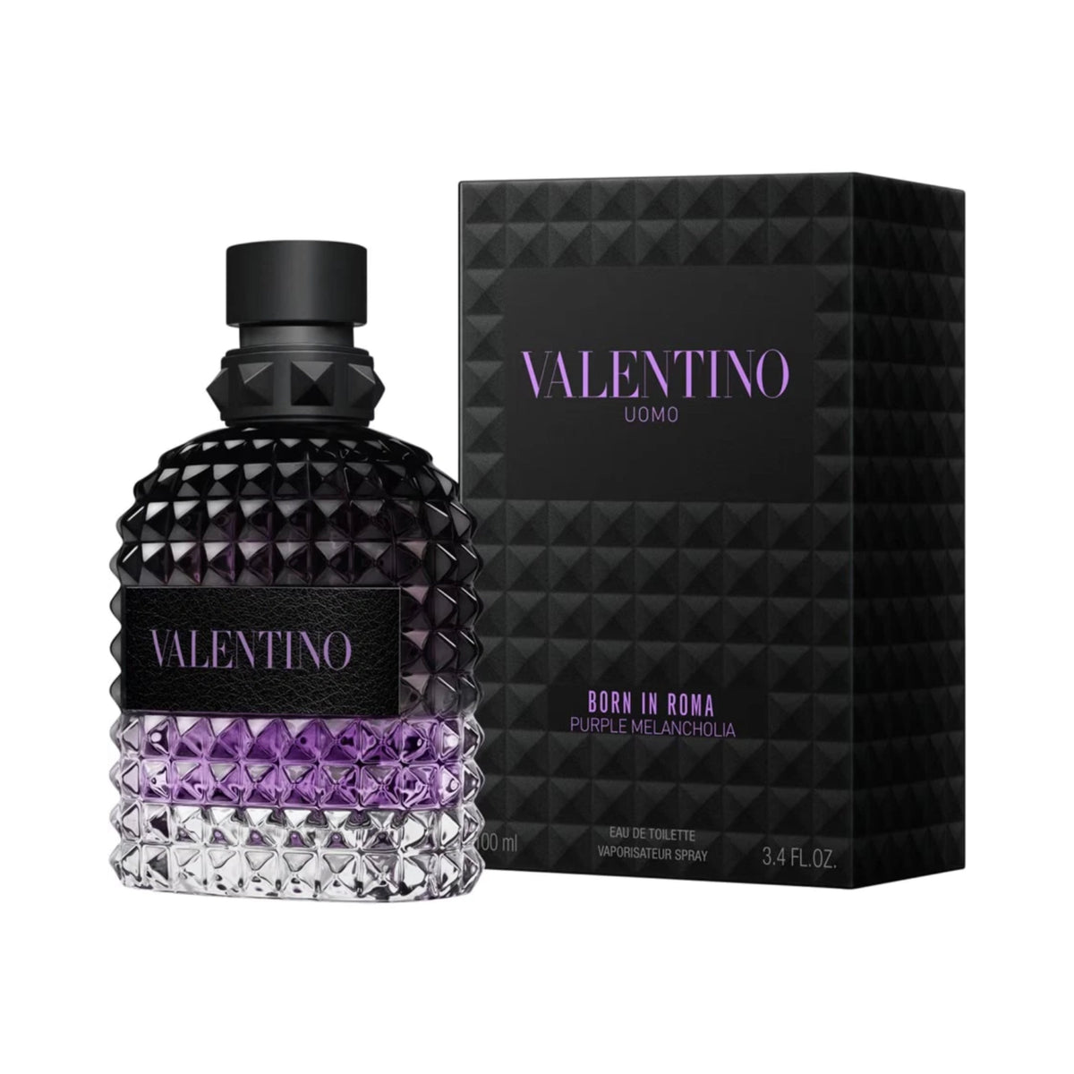 Valentino Uomo Born In Roma Purple Melancholia Mens EDT Spray 3.4oz/100ml