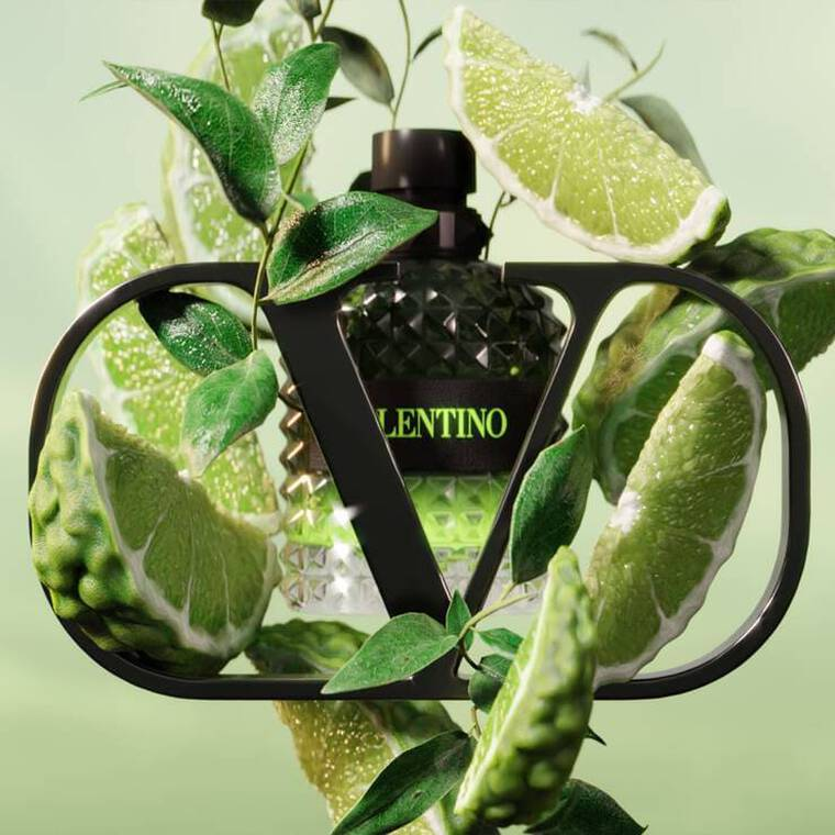 Valentino Uomo Born In Roma Green Stravaganza Mens EDT Spray 3.4oz/100ml