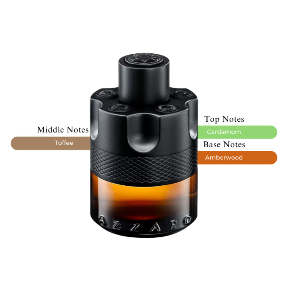 Azzaro The Most Wanted Parfum Spray For Men 3.4oz/100ml