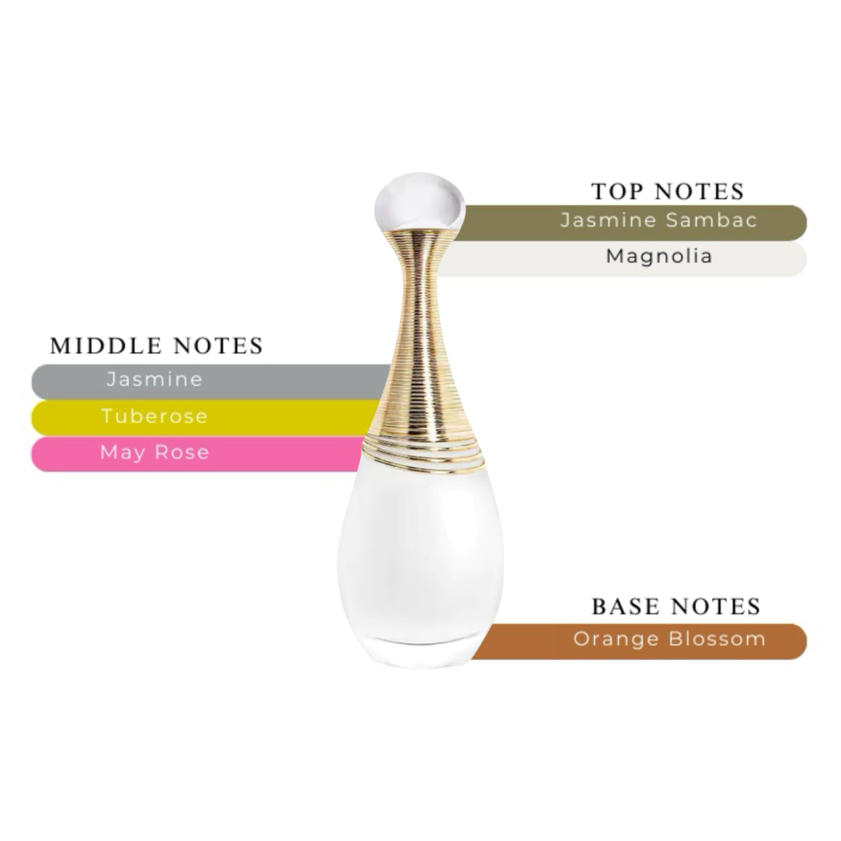 Jadore Parfum Deau EDP Spray For Women 3.4oz/100ml