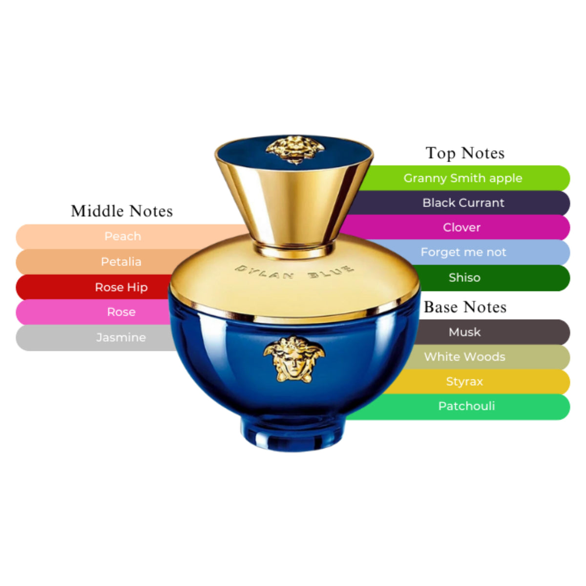 Dylan Blue Pour Femme EDP Spray For Women 3.4oz/100ml