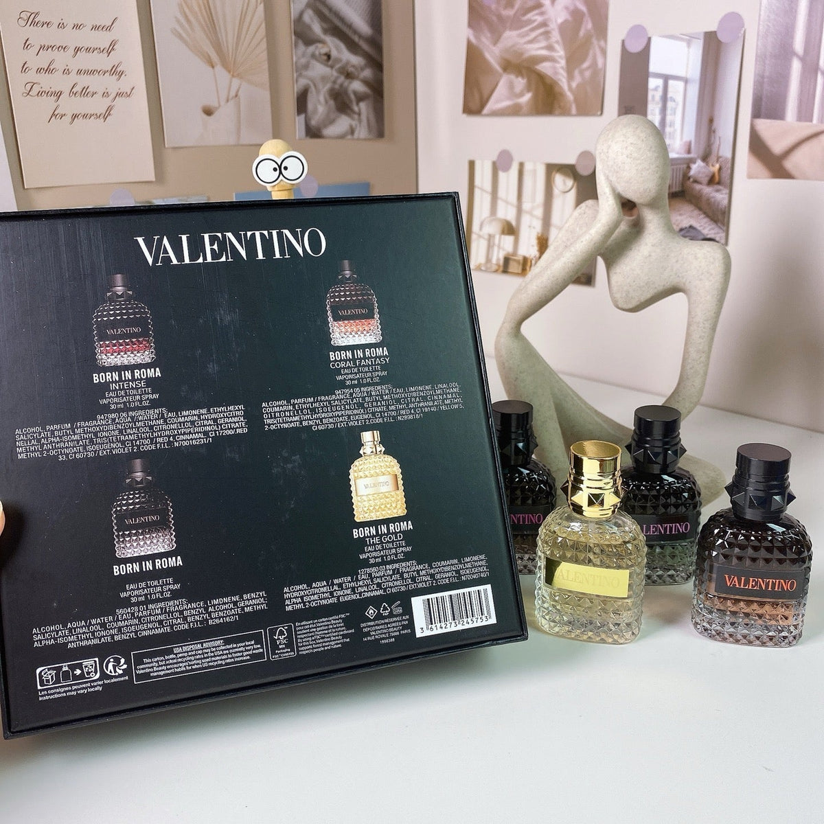 Valentino Uomo Born In Roma Fragrance Gift Set For Men